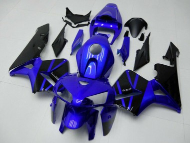 Meilleurs Carénage Moto Honda CBR600RR 2005-2006 - Bleu Noir