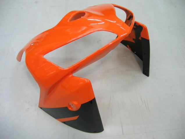Carénages Moto Honda CBR600RR 2005-2006 - Orange Noir Argent