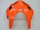Carénages Moto Honda CBR600RR 2005-2006 - Orange Noir Argent