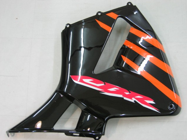 Carénages Moto Honda CBR600RR 2005-2006 - Orange Noir Argent