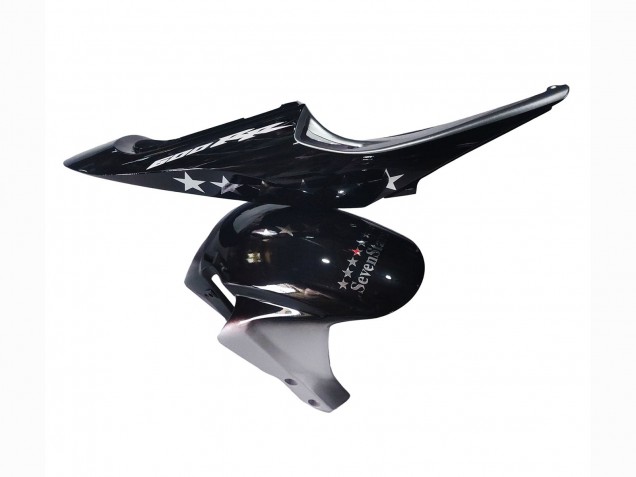 Carénages Moto Honda CBR600RR 2005-2006 - Noir Argent SevenStars