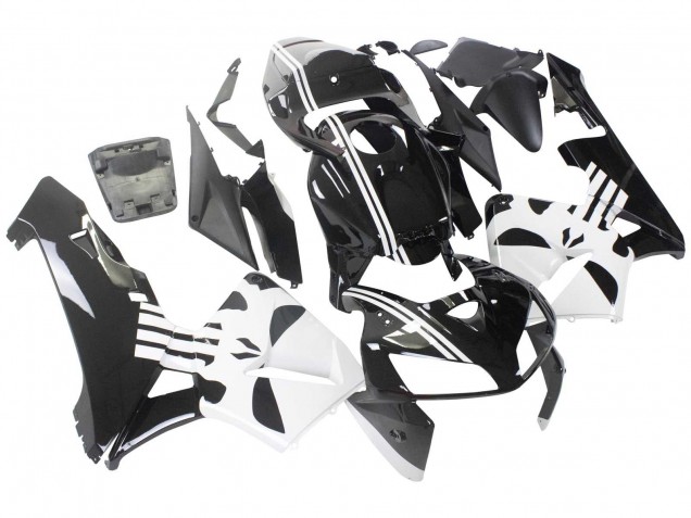 Carénage Moto Honda CBR600RR 2005-2006 - Noir Blanc