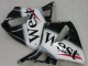 Carénages Moto Honda CBR600RR 2005-2006 - Noir Brillant Blanc West