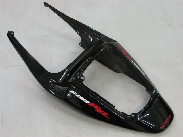 Carénages Moto Honda CBR600RR 2005-2006 - Noir Brillant Blanc West