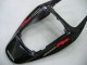 Carénages Moto Honda CBR600RR 2005-2006 - Noir Brillant Gris Flamme
