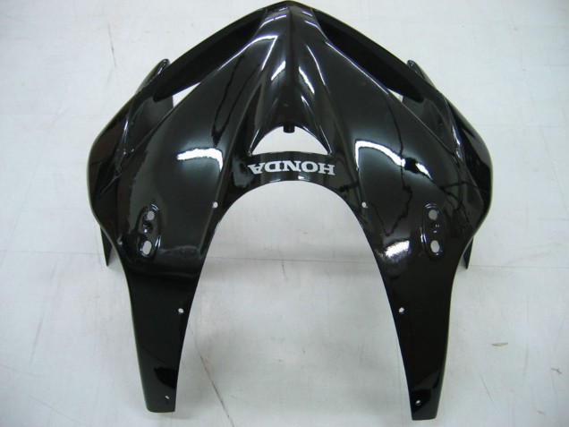 Carénages Moto Honda CBR600RR 2005-2006 - Noir Brillant Gris Flamme