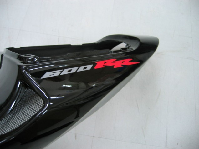 Carénages Moto Honda CBR600RR 2005-2006 - Noir Brillant Gris Flamme