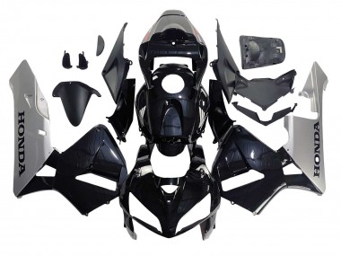Meilleurs Carénage Moto Honda CBR600RR 2005-2006 - Noir Argent