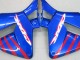 Carénages Moto Honda CBR600RR 2005-2006 - Rouge Bleu Argent