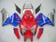 Carénages Moto Honda CBR600RR 2005-2006 - Rouge Bleu Argent
