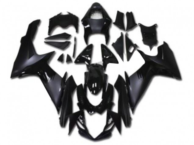 Carénages Moto Suzuki GSXR 600/750 2011-2024 - Noir Brillant Noir Mat