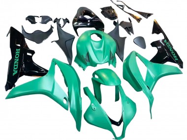 Meilleurs Kits Carénage Moto ABS Honda CBR600RR 2007-2008 - Vert Noir Brillant