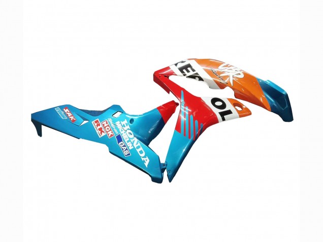 Carénages Moto Honda CBR600RR 2007-2008 - Orange Blanc Rouge Bleu Repsol