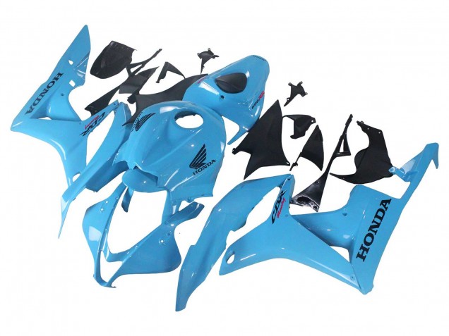 Carénages Moto Honda CBR600RR 2007-2008 - Bleu Clair Courses
