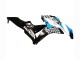 Carénages Moto Honda CBR600RR 2007-2008 - Blanc Bleu Clair Noir Brillant