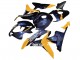 Carénages Moto Honda CBR600RR 2007-2008 - Orange Bleu Foncé Trick Star 06