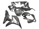 Carénages Moto Honda CBR600RR 2007-2008 - Noir Fibre de Carbone Forgée
