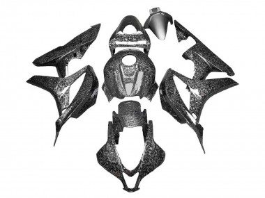 Meilleurs Carénages Moto Honda CBR600RR 2007-2008 - Noir Fibre de Carbone Forgée