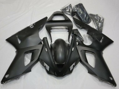Meilleurs Carénages Moto Yamaha YZF R1 2000-2001 - Noir Mat