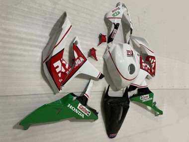 Meilleurs Carénages Moto Honda CBR600RR 2007-2008 - Blanc Vert Rouge Castrol