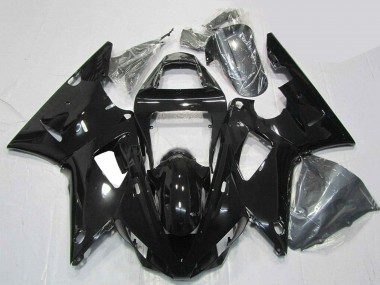Meilleurs Carénages Moto Yamaha YZF R1 2000-2001 - Noir Brillant