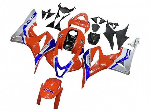 Carénages Moto Honda CBR600RR 2007-2008 - Argent Bleu Rouge HRC