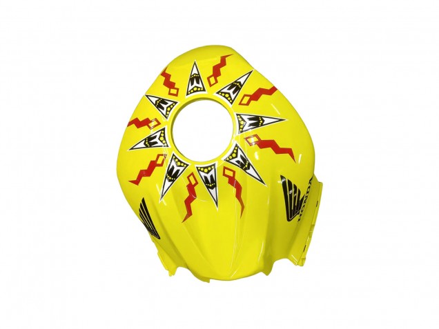 Carénages Moto Honda CBR600RR 2007-2008 - Jaune Orange Noir Brillant Rossi Repsol