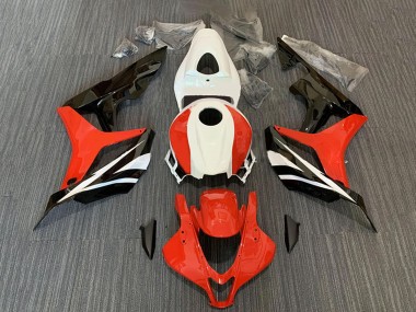Meilleurs Kits Carénage Moto Honda CBR600RR 2007-2008 - Blanc Rouge Noir Brillant