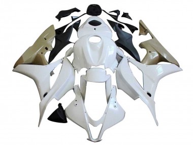 Meilleurs Carénages Moto Honda CBR600RR 2007-2008 - Argent Blanc