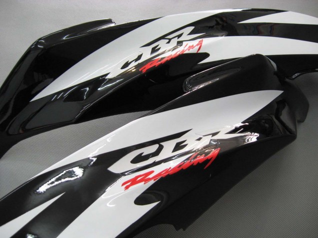 Carénages Moto Honda CBR600RR 2007-2008 - Blanc Noir Courses