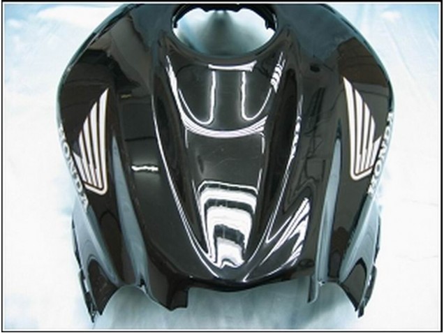 Carénages Moto Honda CBR600RR 2007-2008 - Noir Brillant Blanc West
