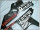 Carénages Moto Honda CBR600RR 2007-2008 - Noir Brillant Blanc West