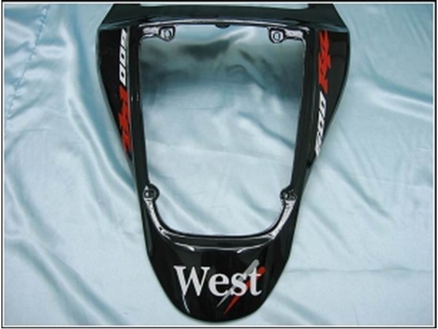 Carénages Moto Honda CBR600RR 2007-2008 - Noir Brillant Blanc West