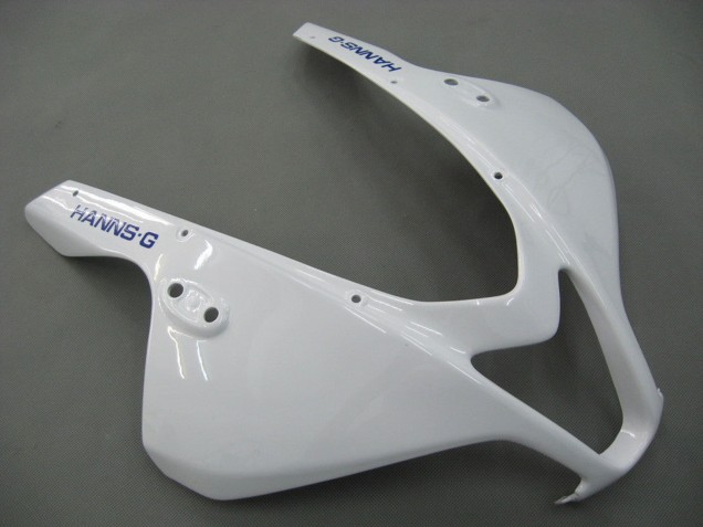 Carénages Moto Honda CBR600RR 2007-2008 - Blanc Vert Jaune Noir Brillant Hannspree