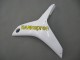 Carénages Moto Honda CBR600RR 2007-2008 - Blanc Vert Jaune Noir Brillant Hannspree