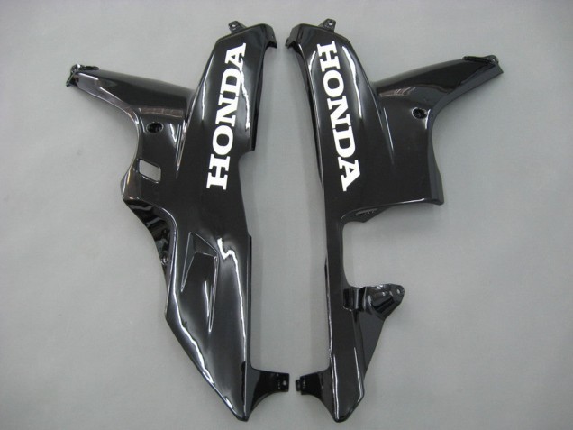 Carénages Moto Honda CBR600RR 2007-2008 - Blanc Vert Jaune Noir Brillant Hannspree