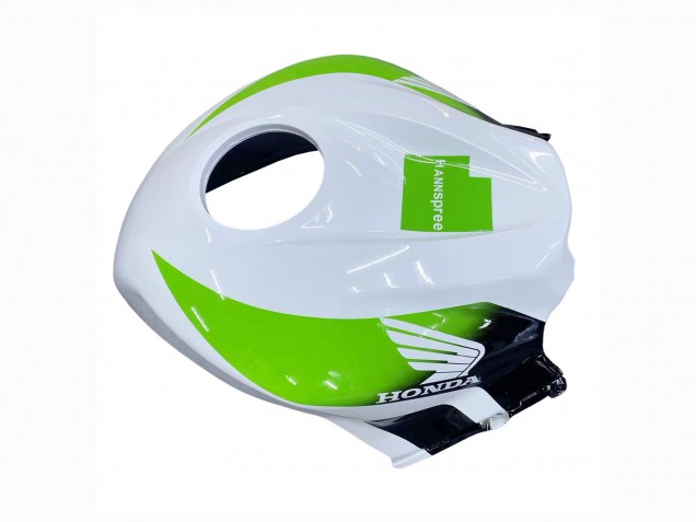 Carénages Moto Honda CBR600RR 2009-2012 - Blanc Vert Noir Brillant Hannspree