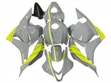 Meilleurs Kits Carénage Moto Honda CBR600RR 2009-2012 - Nardo Gris Jaune