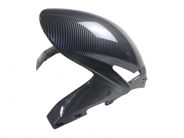 Carénages Moto Honda CBR600RR 2013-2023 - Noir Fibre de Carbone Rouge