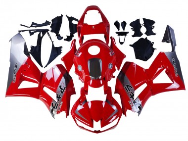 Meilleurs Carénages Moto Honda CBR600RR 2013-2023 - Argent Rouge