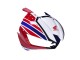 Carénage Moto Honda CBR600RR 2013-2023 - Blanc Rouge Bleu
