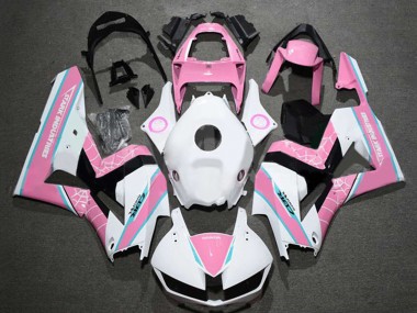 Meilleurs Carénages Moto Honda CBR600RR 2013-2023 - Blanc Rose