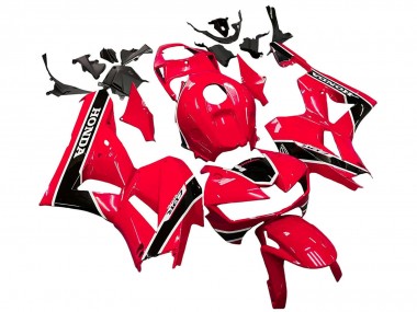 Meilleurs Carénages Moto Honda CBR600RR 2013-2023 - Rouge Blanc Noir
