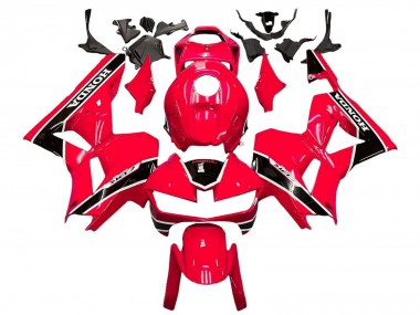 Meilleurs Carénages Moto Honda CBR600RR 2013-2023 - Rouge Blanc Noir