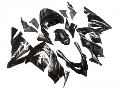Meilleurs Carénages Moto Kawasaki ZX10R 2004-2005 - Noir Brillant Ninja
