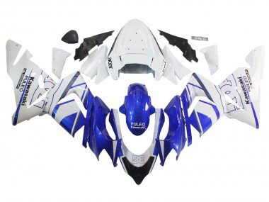 Meilleurs Carénage Moto Kawasaki ZX10R 2004-2005 - Noir Blanc