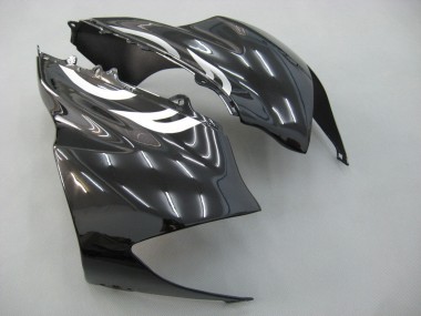Meilleurs Carénages Moto Kawasaki ZX10R 2004-2005 - Noir Blanc