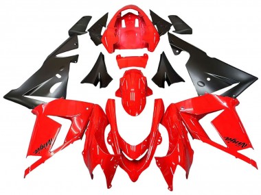 Meilleurs Carénages Moto Kawasaki ZX10R 2004-2005 - Rouge Noir Ninja
