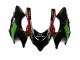 Carénages Moto Kawasaki ZX10R 2004-2005 - Blanc Noir Vert Elf