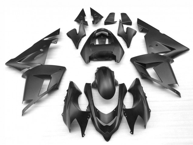 Carénages Moto Kawasaki ZX10R 2004-2005 - Noir Mat